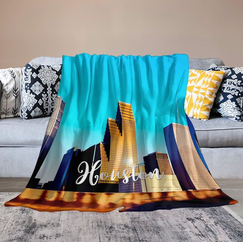 Couverture de lit en peluche Houston 178x203cm plaid doudou doux - 6