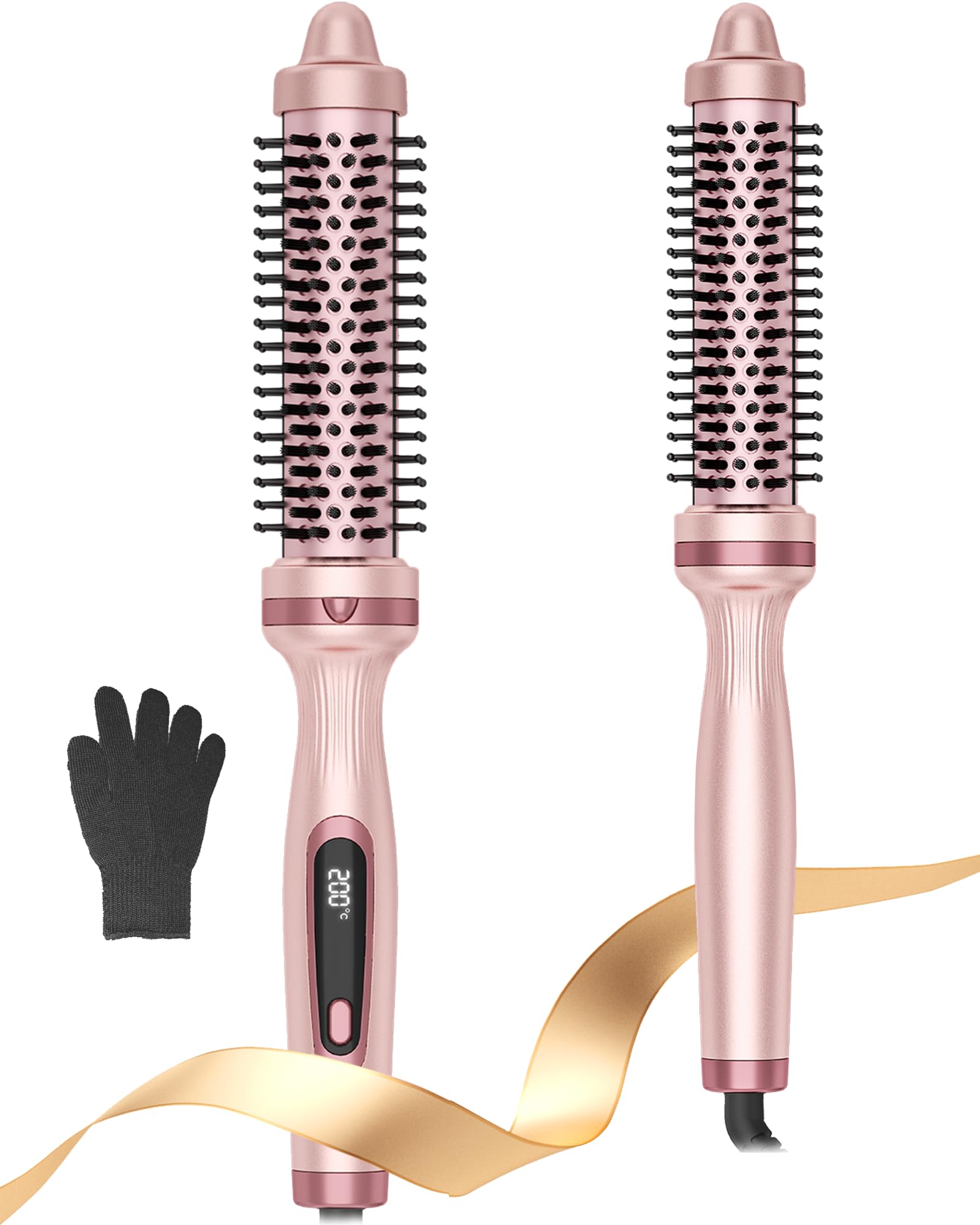 UKLISS Thermobürste Thermal Brush, für Natürlicher Locken & Glatteres Aussehen für Reise