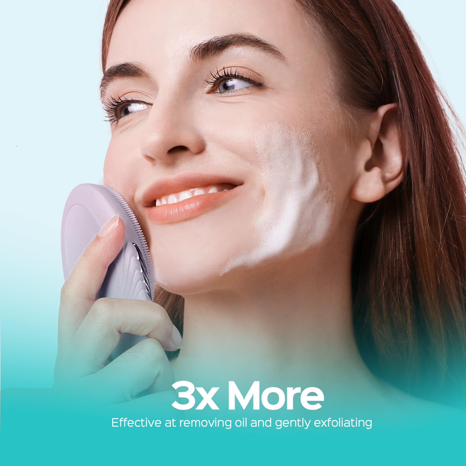 COSLUS FBS01 Facial Cleansing Brush Face Scrubber, Compact for Travel view 6