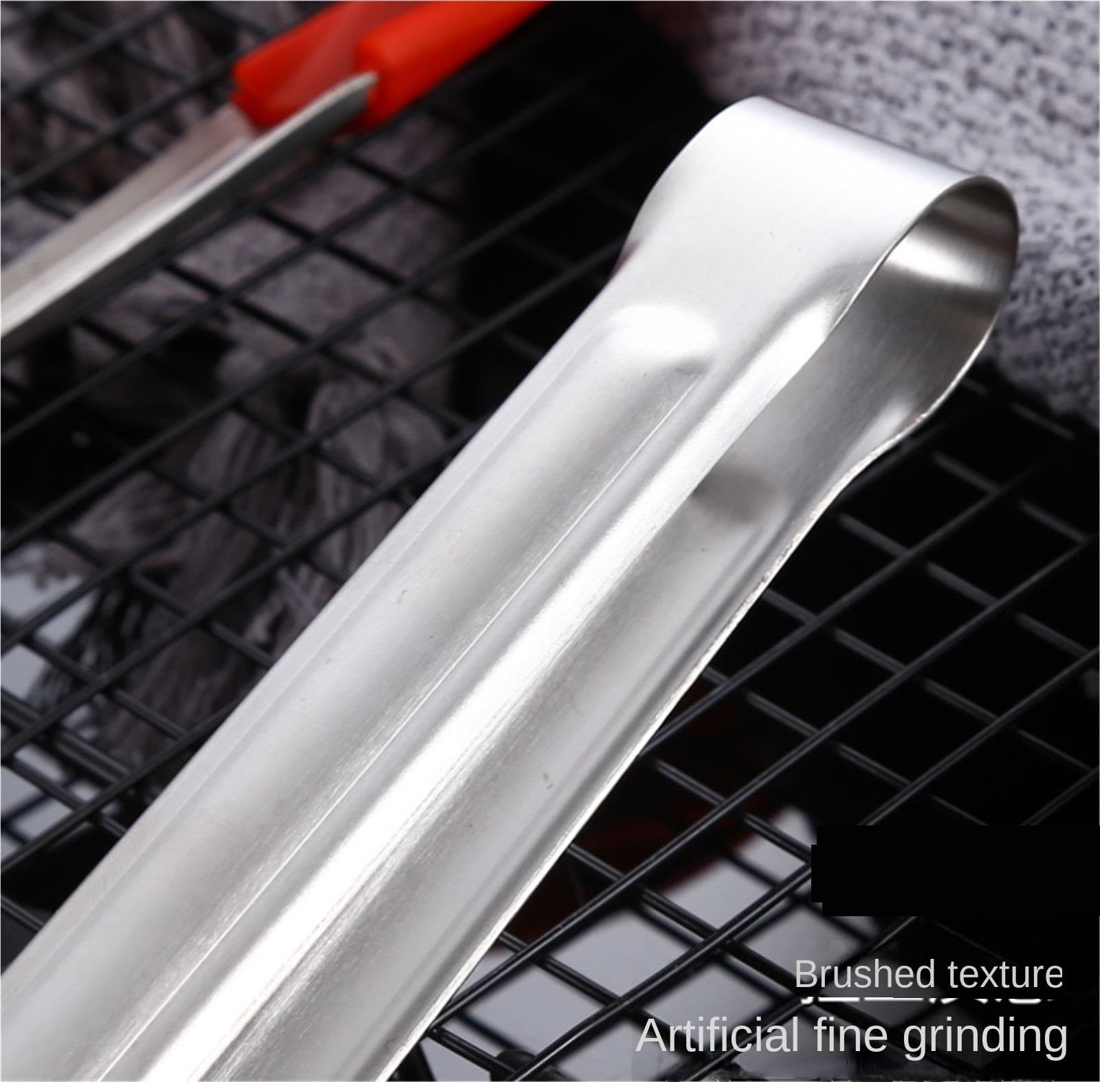 MRKU Pinzas para cocinar Ensalada 304, espátulas para Barbacoa, Resistentes, antiadherentes, Utensilios de Cocina para freír