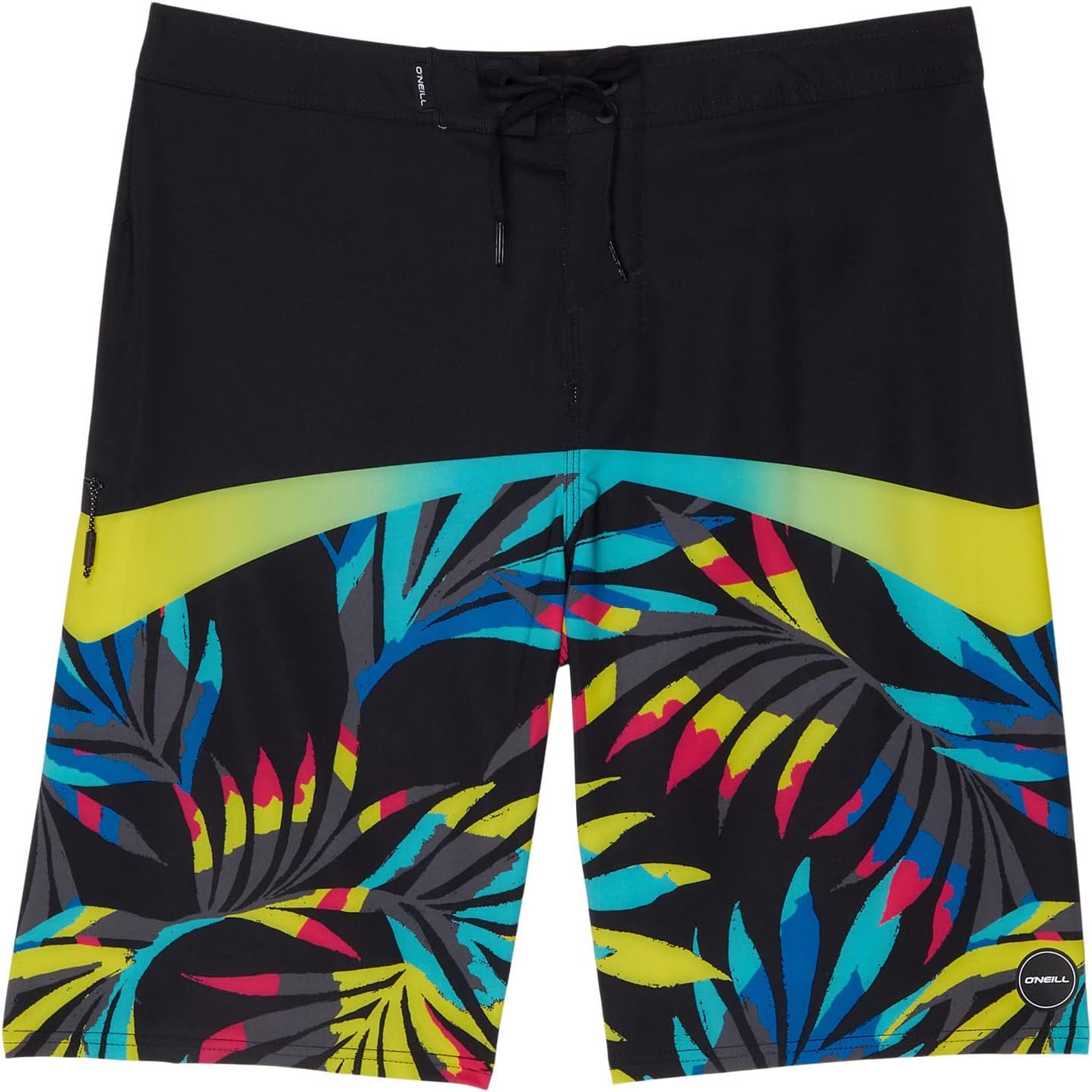 thumbnail image 2 of O'Neill Kids Boy's Hyperfreak Swim Shorts (Toddler/Little Kids) Black SM (4 Little Kids 2 of 12