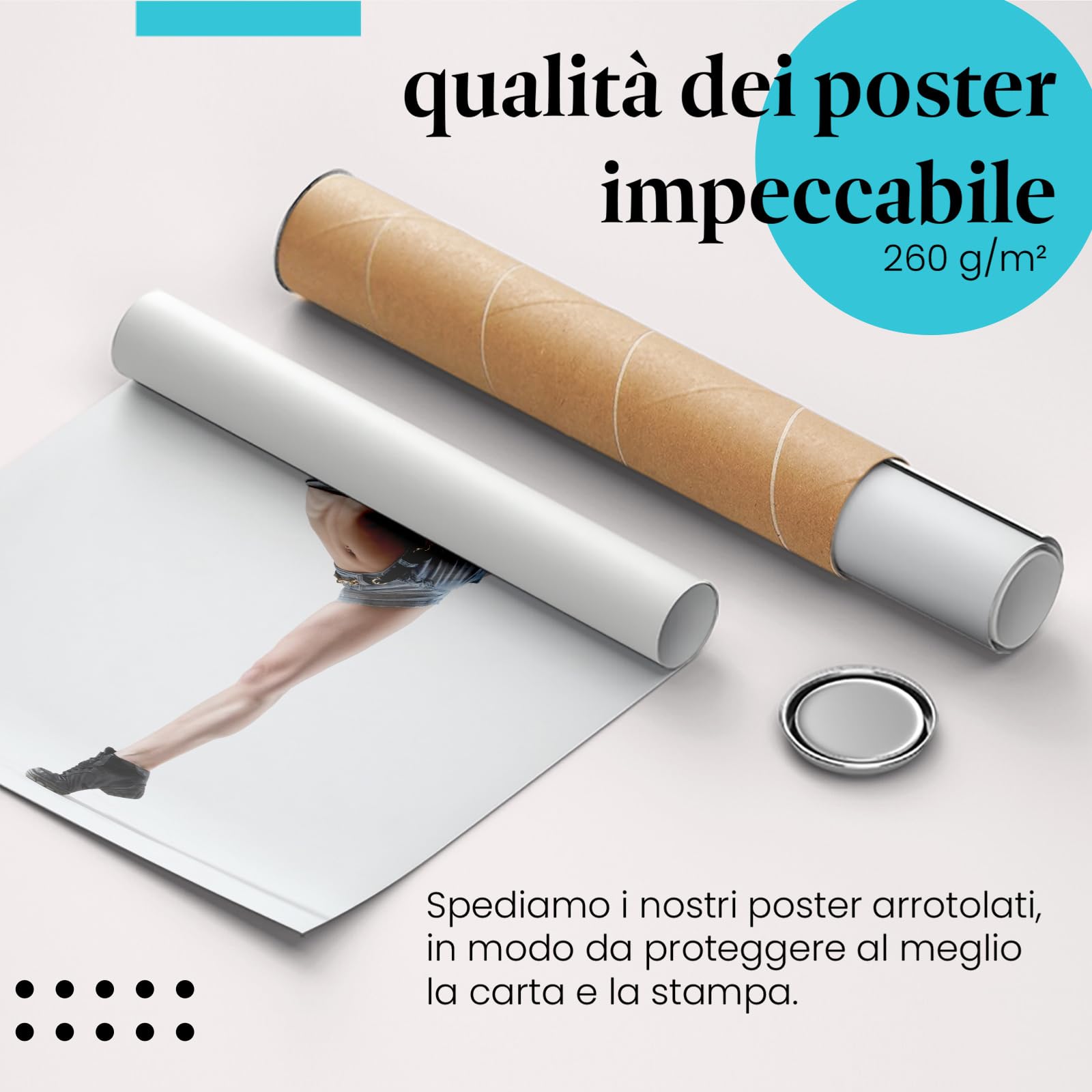 Postereck - 0639 - Ballerina, Hip Hop Danza Musica Donna Street Dance - Decorazione da Parete, Stampa Artistica, Arredamento Interni, Stampa Fotografica - Tela - 100,0 cm x 75,0 cm