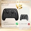 Funda Protectora para Accesorios de Steam Controller 2 2026, Cubierta de Silicona Suave con Grip Cómodo Carcasa Negra, Diseño Ergonómico Ajuste Perfecto Antideslizante y a Prueba de Golpes con Protección Completa 5