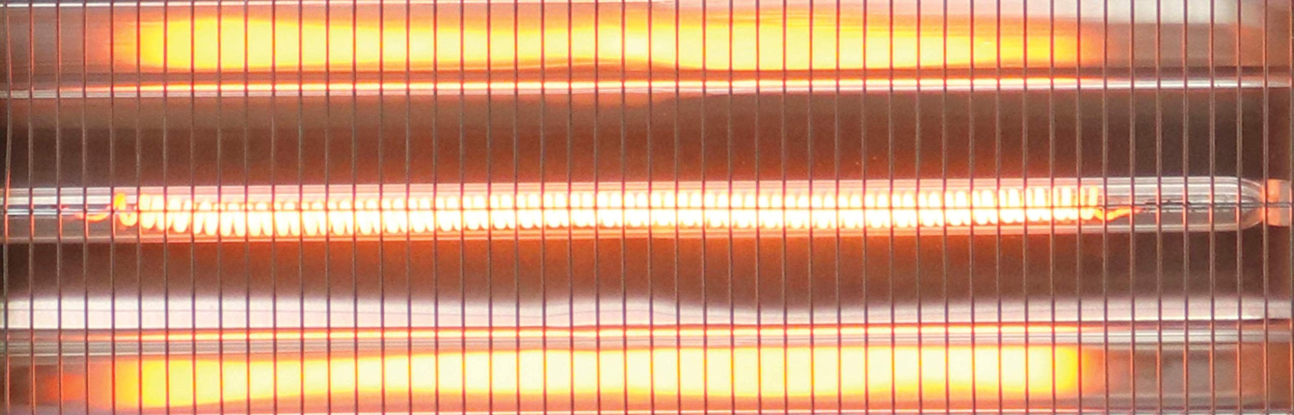 Millarco 58640 węglowy grzejnik tarasowy stojący na balkon, do ogrodu zimowego, grzejnik elektryczny na podczerwień, węglowy, na taras, elektryczny promiennik ciepła na podczerwień