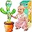 Baby Toys Interactive, Dancing Talking Cactus Toy Volume Adjustable, Mimicking Singing Repeating, Kids Toddler Infant Baby Toys Gifts for Boys Girls, Xmas Gifts for Grandkids, Baby Stocking Stuffers