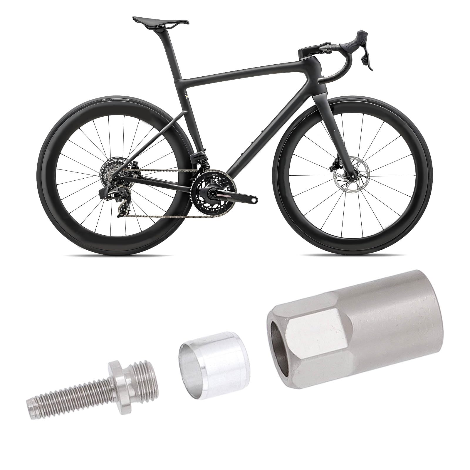 Kit Ricambio Tubo Freno Disco Idraulico Bici - 2 Metri Per SRAM RED AXS E Force AXS - Foto 5