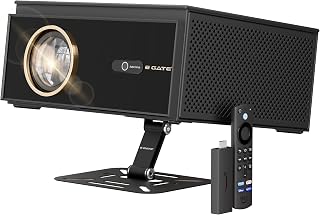 E GATE Duster 9X Projector 4k Ultra HD | Dual OS (Android+FireTV) 100% Dust Free & 100% Certified Apps Netflix, Prime on F... Price In India