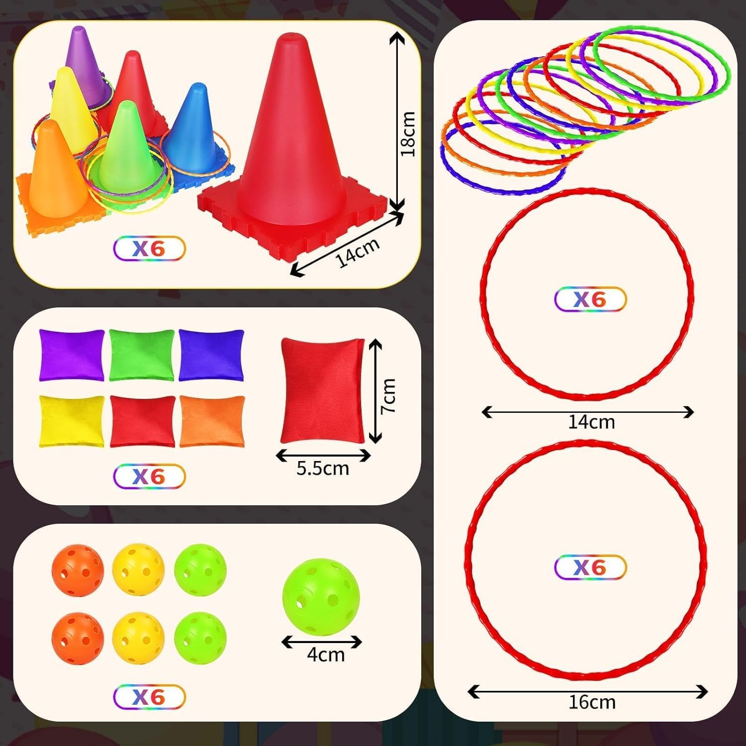 Giochi da Esterno per Bambini,3 in 1 Set da Gioco del Lancio dell'anello,Anello Toss Giocattoli Set,Giochi di Lancio per Bambini, Adulti, Giochi di Lancio ad Anelli per Il Compleanno