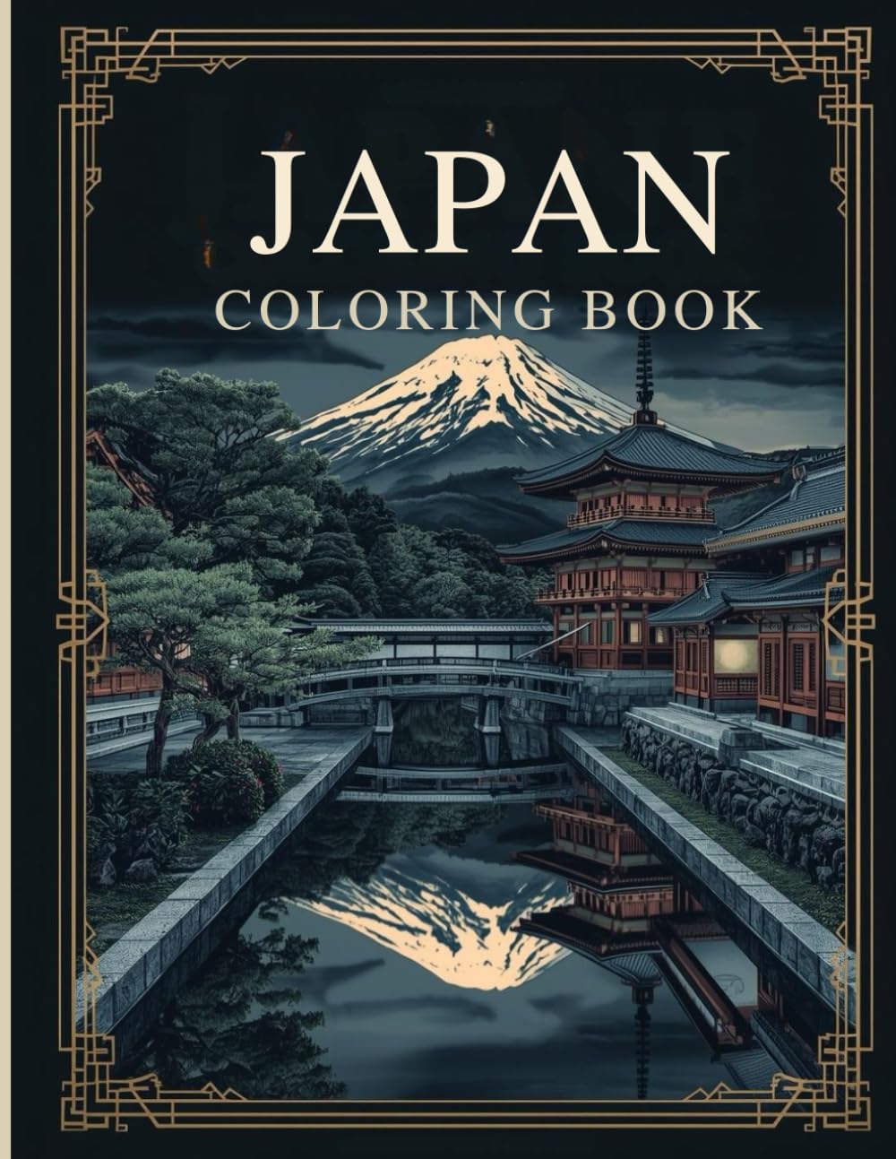Lines of Serenity: A Peaceful Adult Coloring Book for Stress-Free Creativity