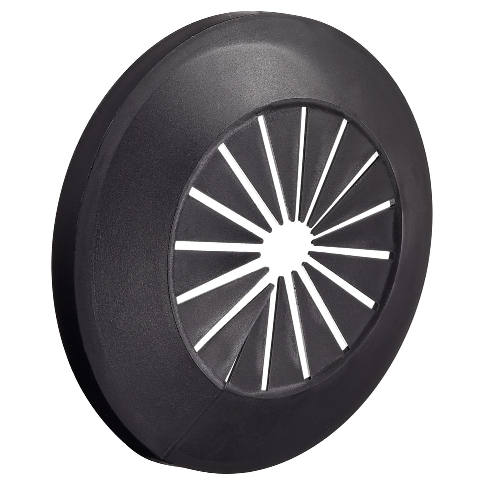 TOP-VIGOR 4pcs 15mm-40mm Pipe Cover Decoration, PP Plastic Escutcheon Pipe Collar for Water Pipe Drain Line