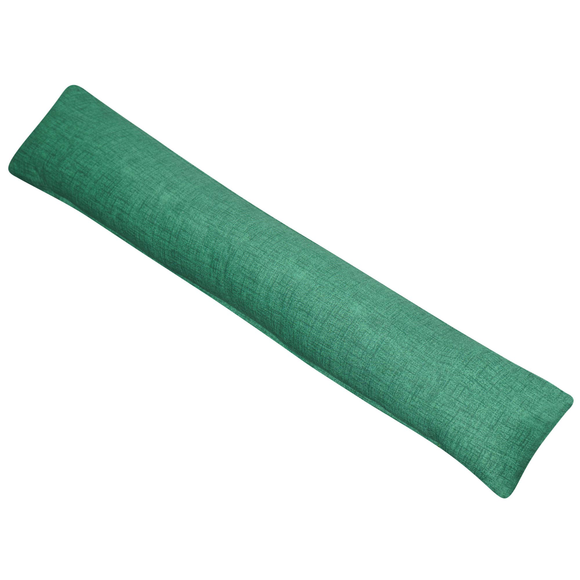 Cna Stores Green Draught/Draft Excluder Cushion With Zipped Removable Cover