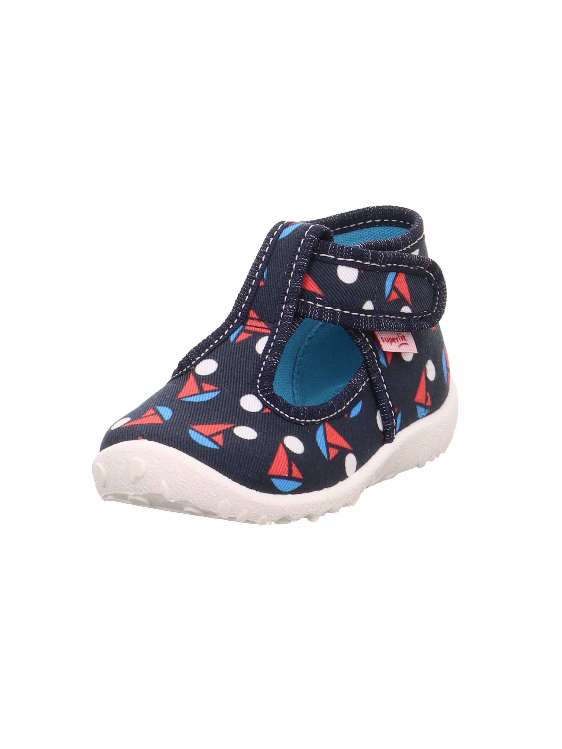 Superfit Boy's Spotty Mule, Dark Blue Multicoloured 8030, 4.5 UK