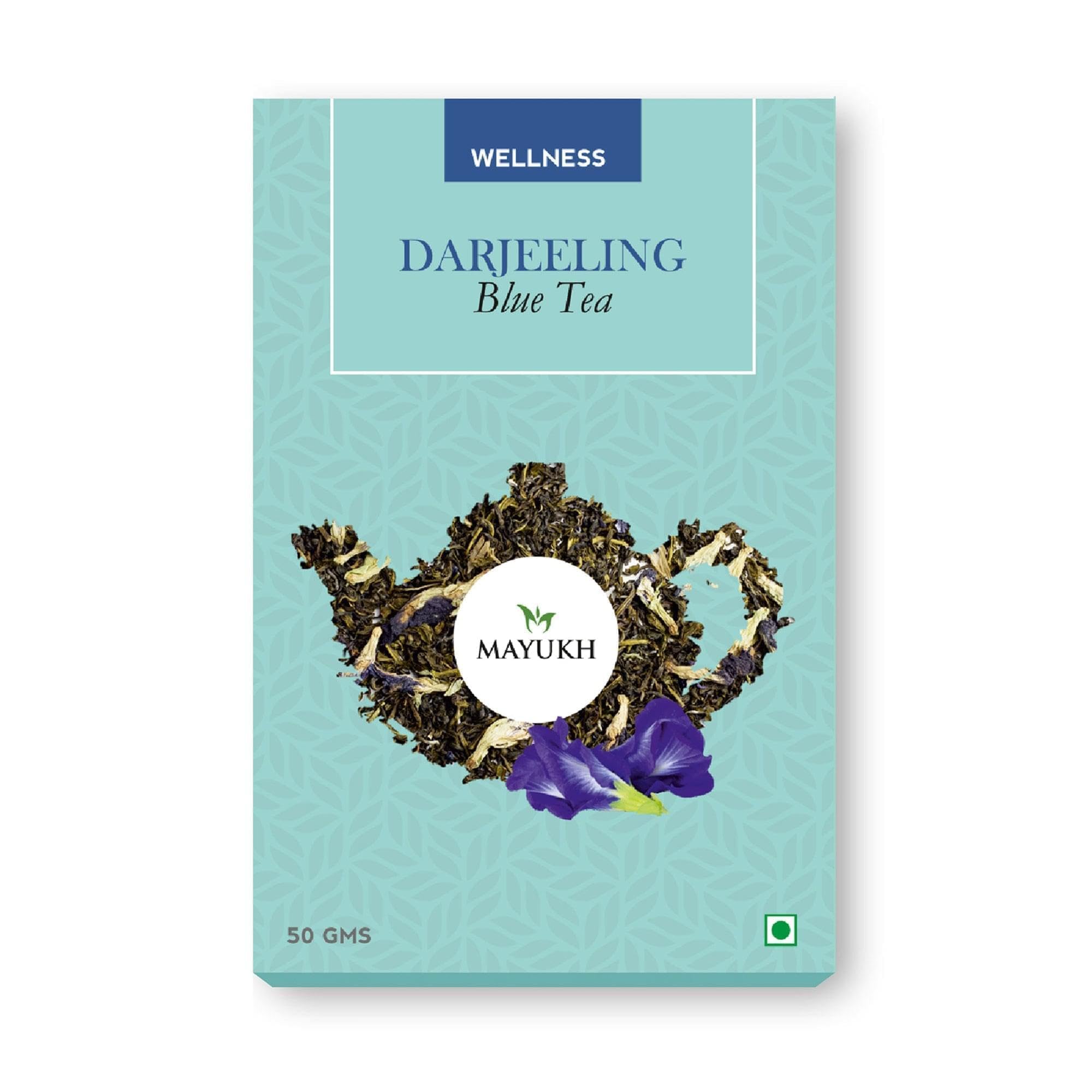 Mayukh - Darjeeling Blue Tea | Whole Leaf Tea |Butterfly blue pea flower with Darjeeling tea | Loose leaves | 100% Natural Ingredient | Loose leaf tea | 50 GMS - 20 Cups (B09CDMZ6QY) Amazon Price History, Amazon Price Tracker