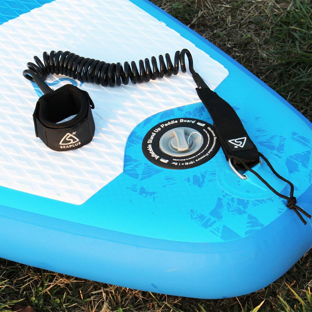 Correa de Paddle Surf Hinchable 9ft 7mm Negro SCL-97