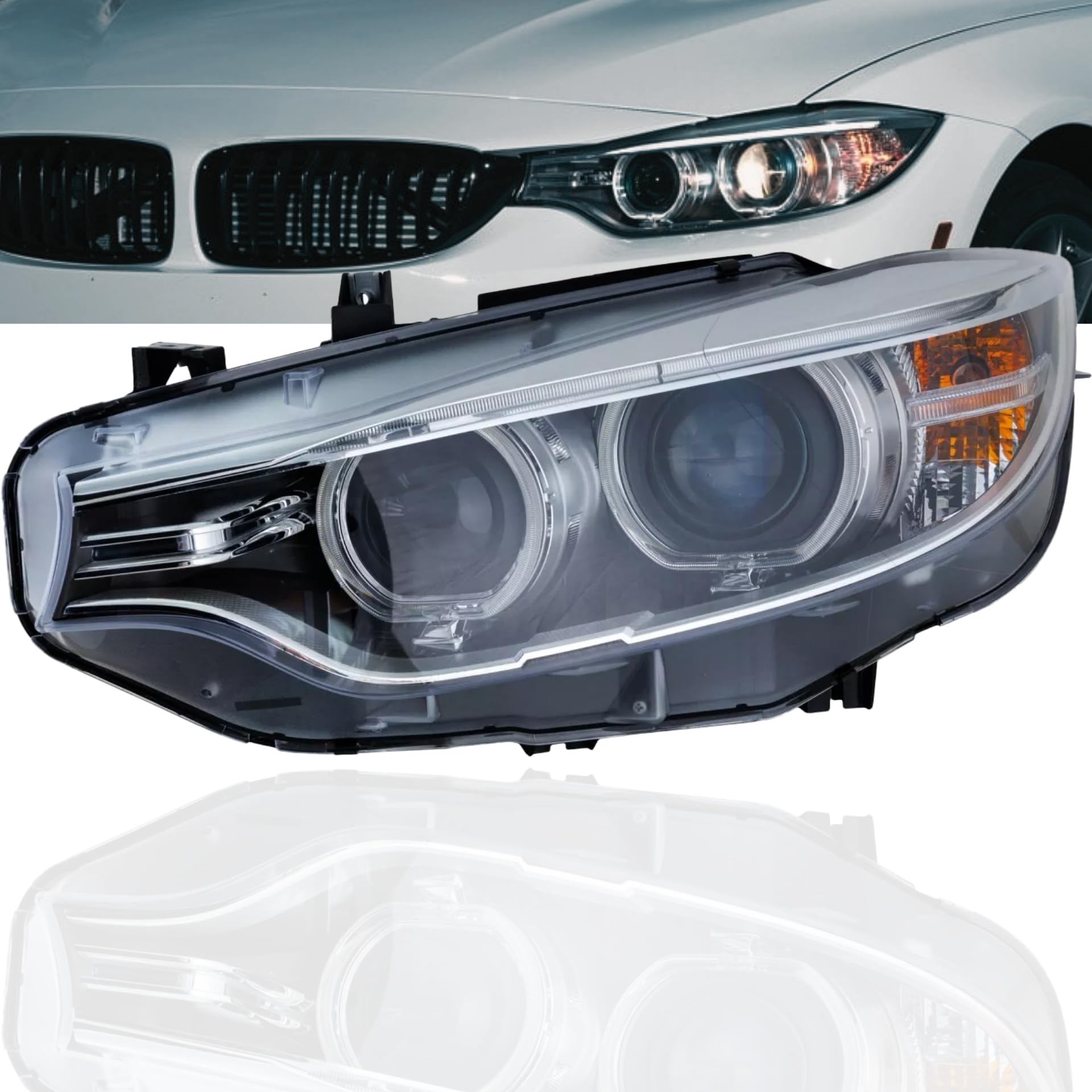 Amazon.com: Headlamp Replacement For BMW 4 Series Coupe