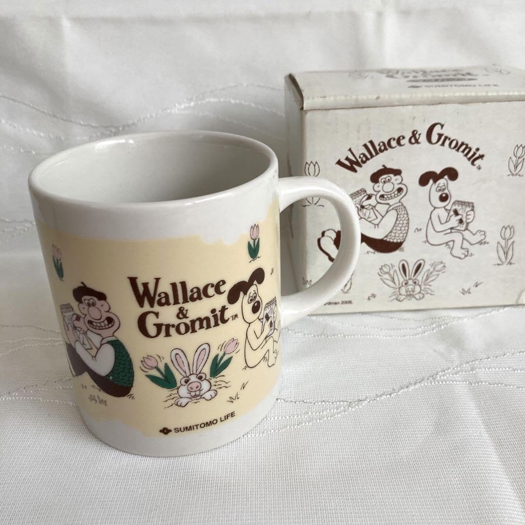 Amazon.co.jp: ウォレスとグルミット マグカップ 住友生命 : ホーム