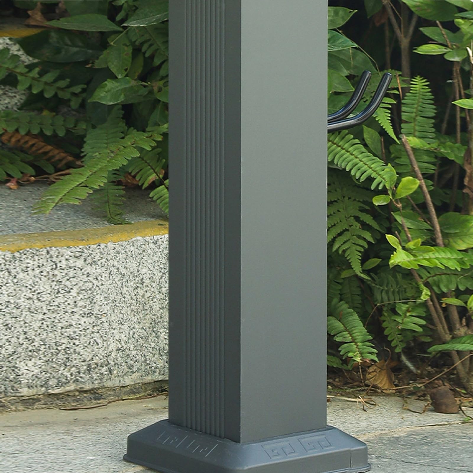 Columna de Agua Vertical de Acero Inoxidable para jardín, Soporte Independiente para Manguera con Grifo anticongelante, dispensador de Agua para Exteriores, hidrante, fue