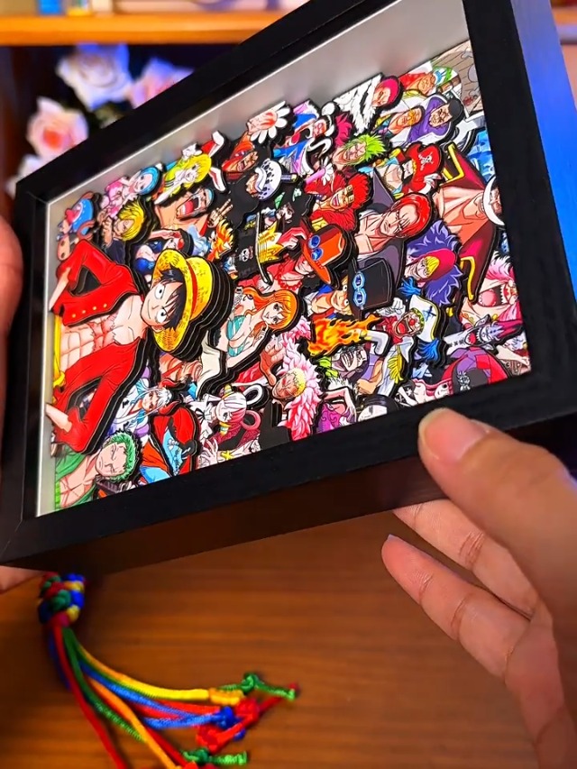 Amazon.co.jp: ONE PIECE海賊王の立体絵 画 グッズ 周辺 立体画