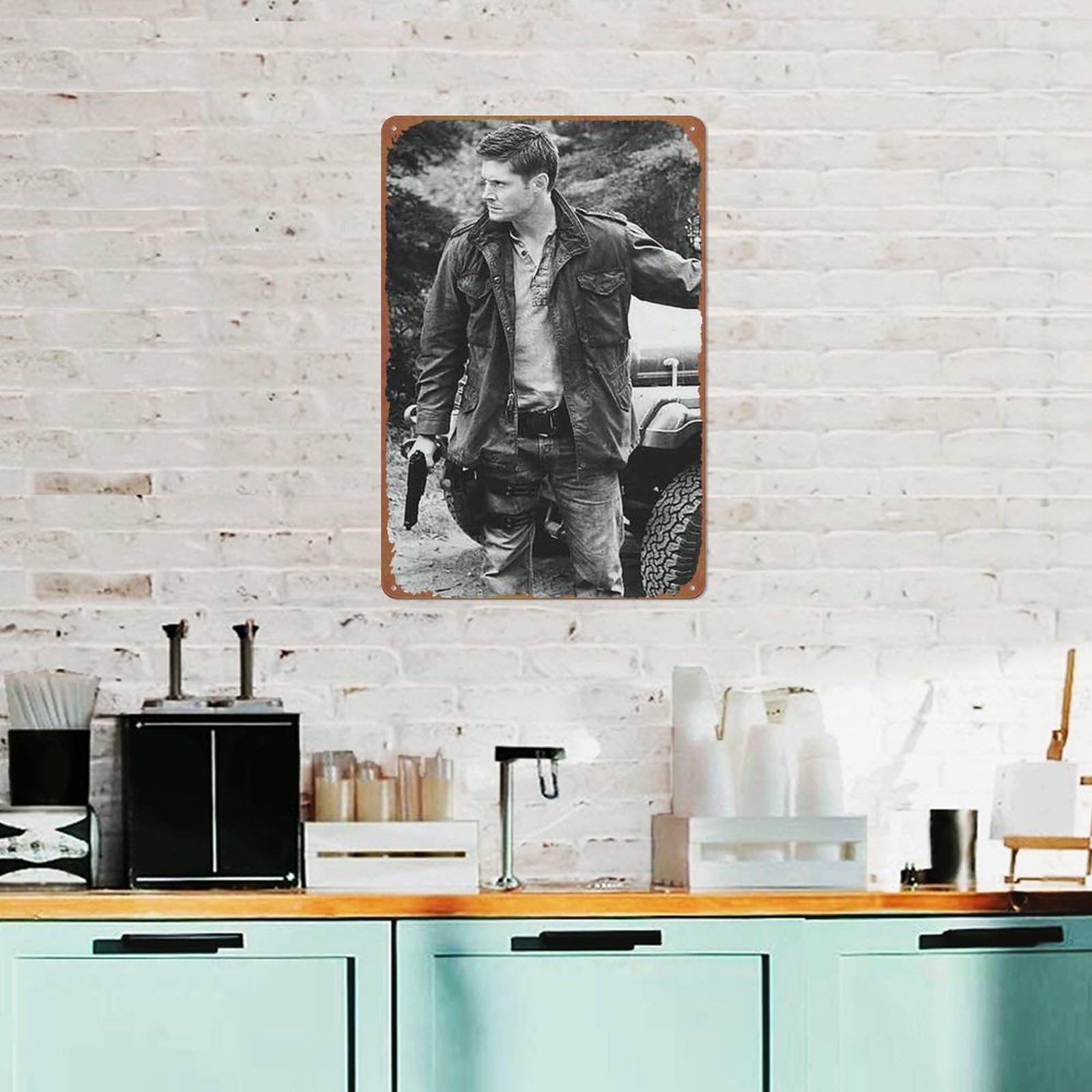 HTN - Segno Di Stagno In Metallo Vintage Poster Plaque Bar Pub Club Cafe Home Plate Decorazioni A Parete A 8459605099131