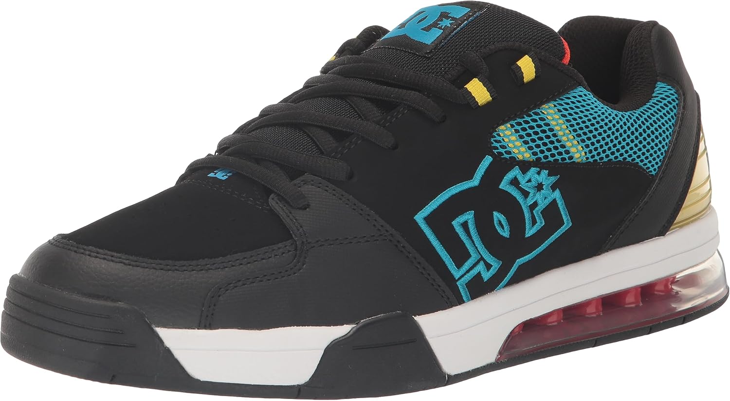 DC Men's Versatile Low Skate Shoe, Algiers Blue/Black, 13