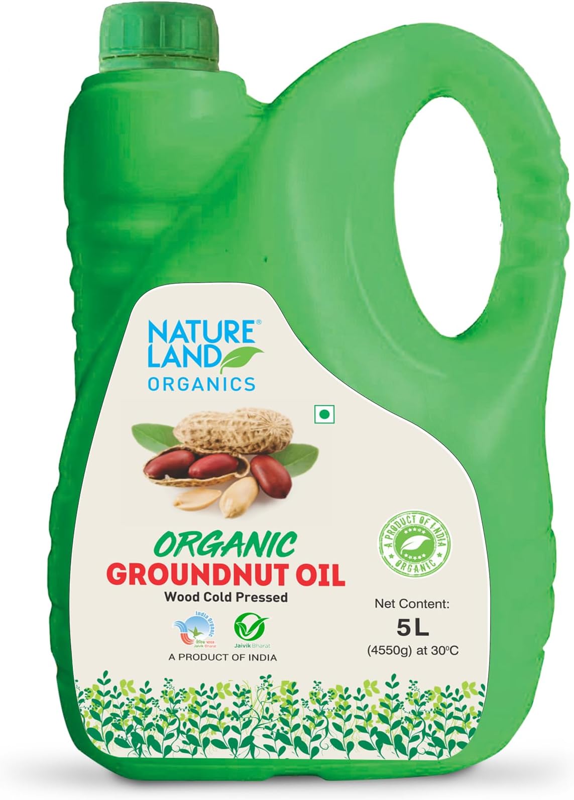 - Groundnut/Peanut Oil 5 Ltr. - Cold Pressed Organic Healthy Oils