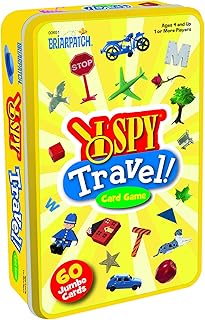 University Games Spy Travel Card Game in Tin – Fun Road Trip Scavenger Hunt for Kids & Adults, Ages 4+ | Spot Objects, Bui...