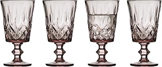 Lyngby Glas Sorrento Şarap Kadehi 4 Adet 29 Cl Pembe