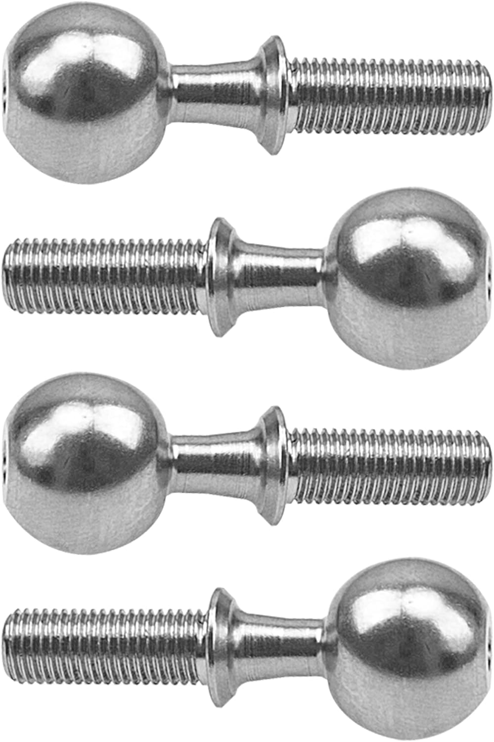 4Pcs ShareGoo Steel Pivot Ball M6x14x35mm for Steering Knuckle A-Arms Compatible with Arrma Kraton Outcast Talion Notorious 6S BLX 1/8 RC Car Repalce of ARA330197