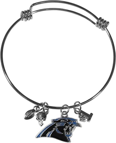 Vista 15 de Siskiyou Sports NFL womens Dangle Earrings and Charm Bangle Bracelet Set