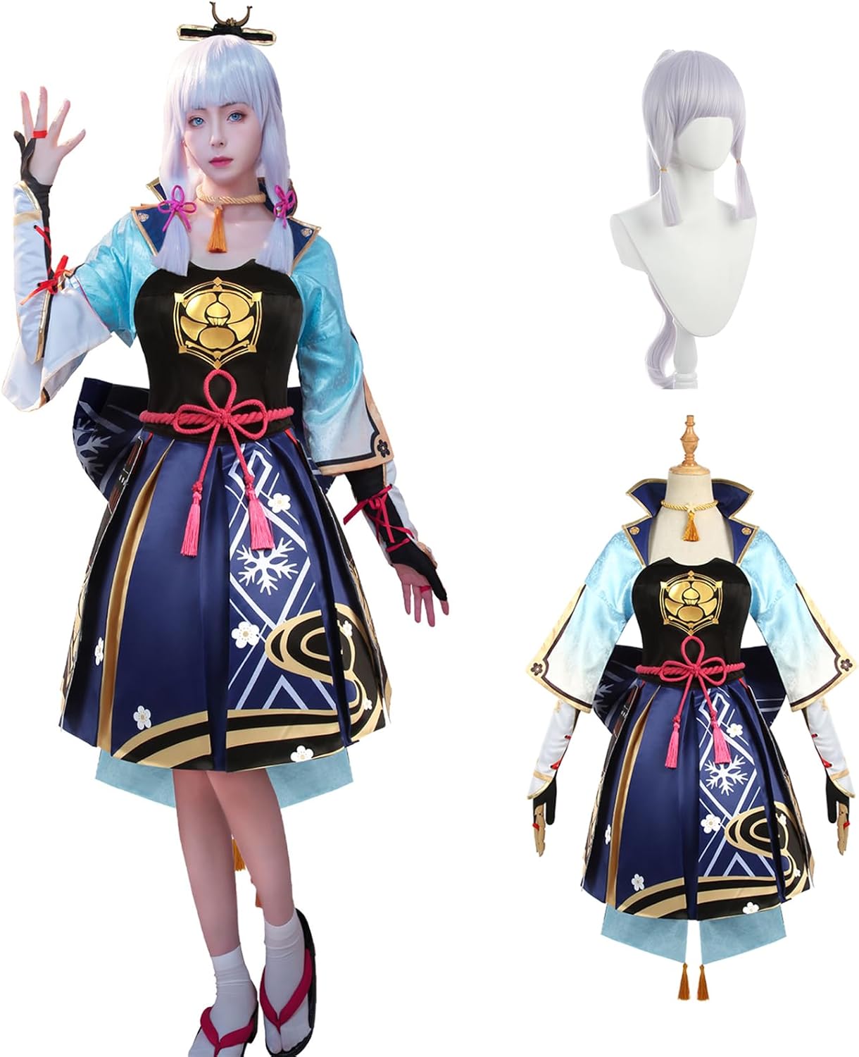 三分妄想1⁄3Delusion】原神 Genshin 神里綾華-かみさとあやか コスプレ