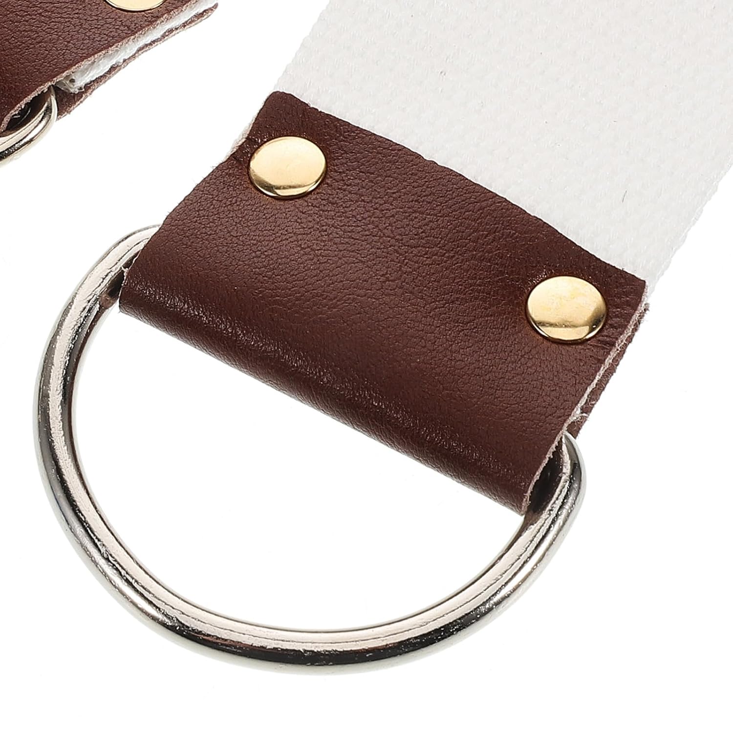 Double Layer Canvas Shaving Strop Strap for Straight Razors Lightweight Razor Sharpening Belt Beige Barber Strop Reducing Irritation in Barbershops or Personal Use