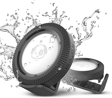 catalyst waterproof airtag dog collar holder unbeatable protection with clip on airtag holder case ip68 100x more waterproof dropproof shock proo