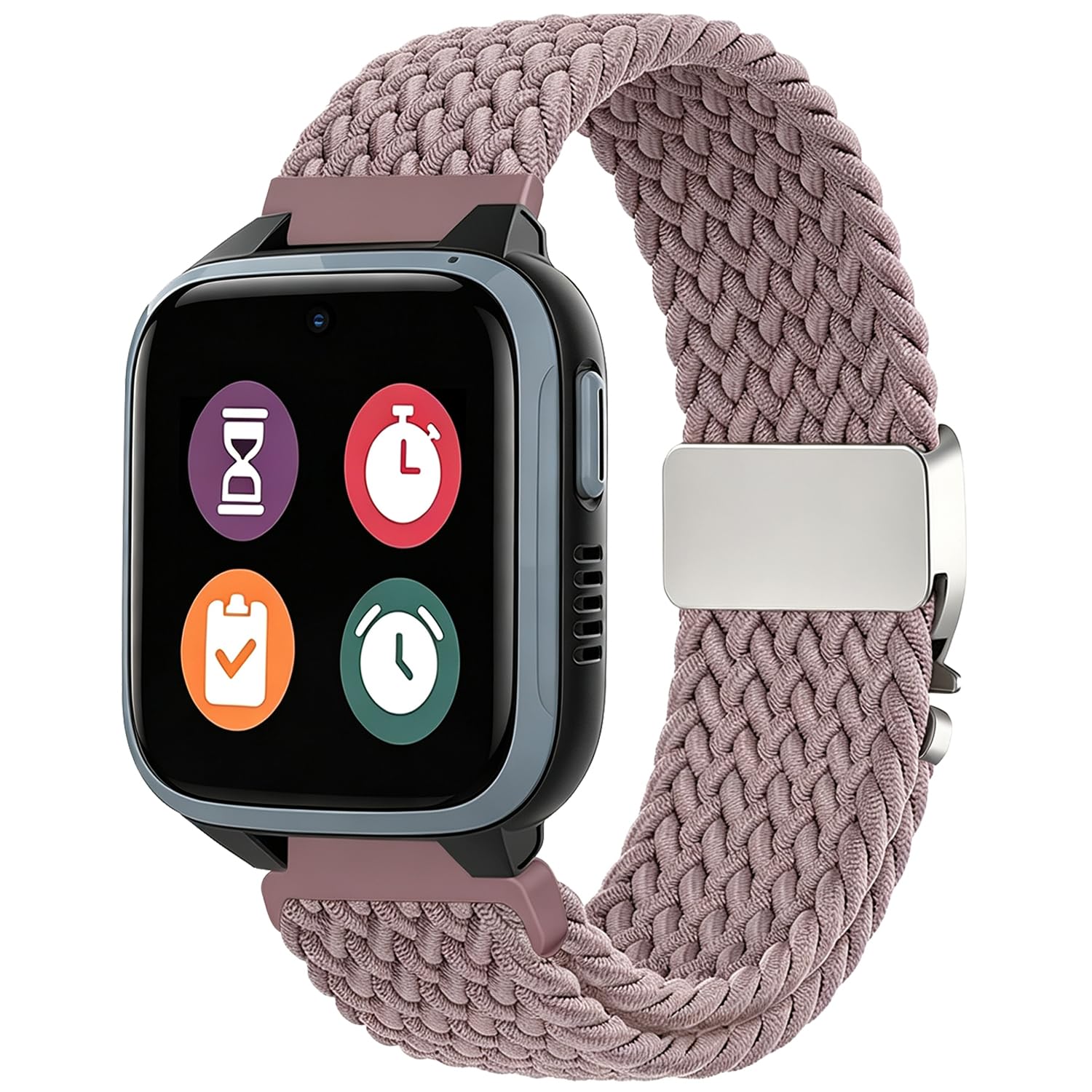 Aurrain 16MM Woven Nylon Watch Strap with XPLORA X5/X5 Play/XGO 2/XGO 3,Unisex woven nylon sports Watch Strap for children.