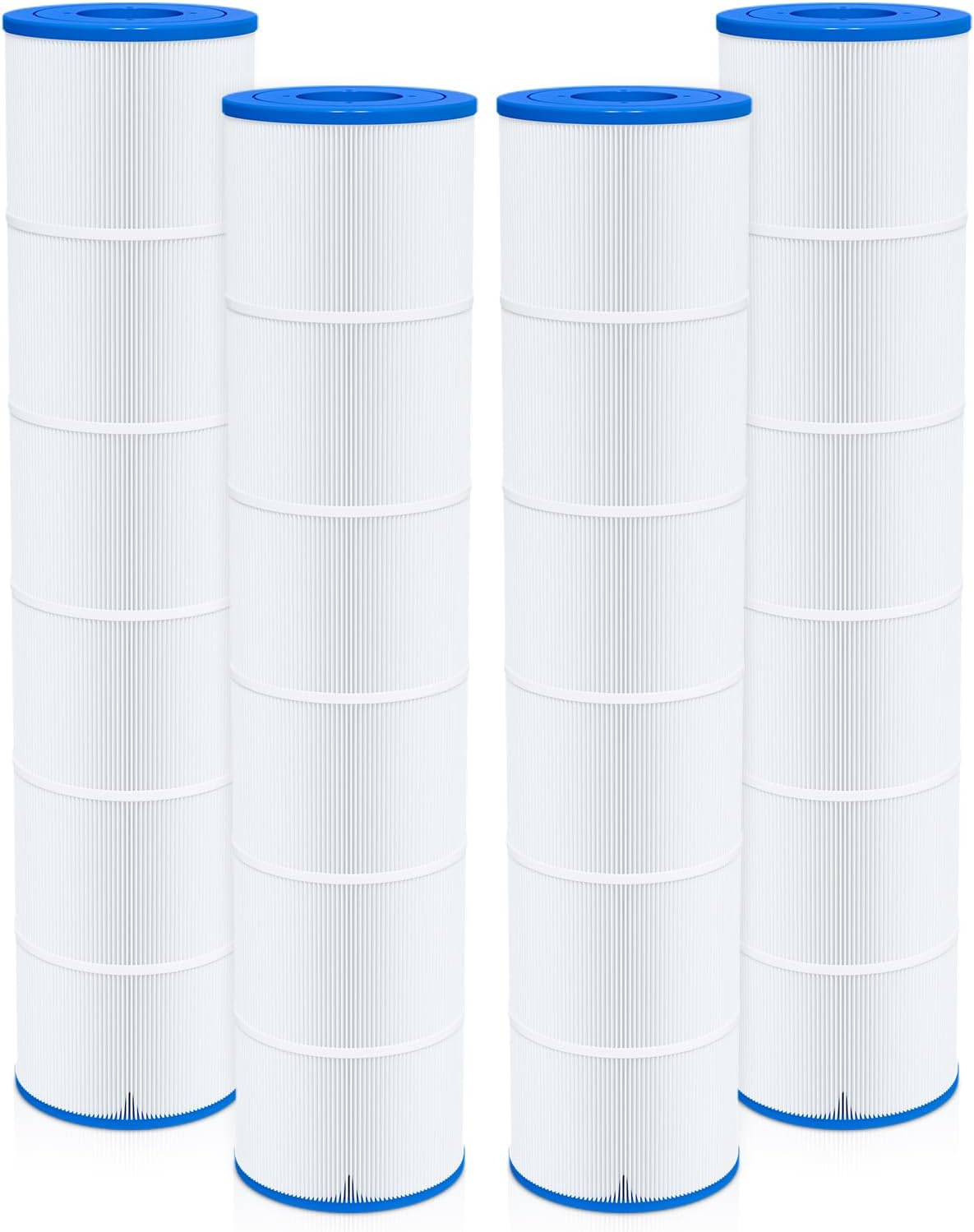 Future Way 4-Pack CCP520 Pool Filter Cartridges Replacement for Pentair Clean & Clear Plus 520, Replace Pleatco PCC130, Pentair R173578, 520 sq.ft