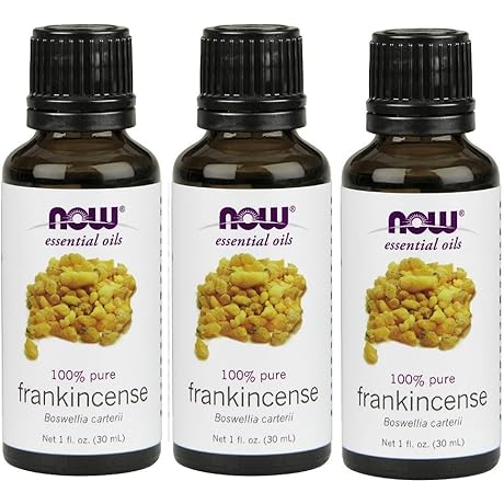 Now Pure Essential Oils Frankincense 1 Ounce Pack of 3