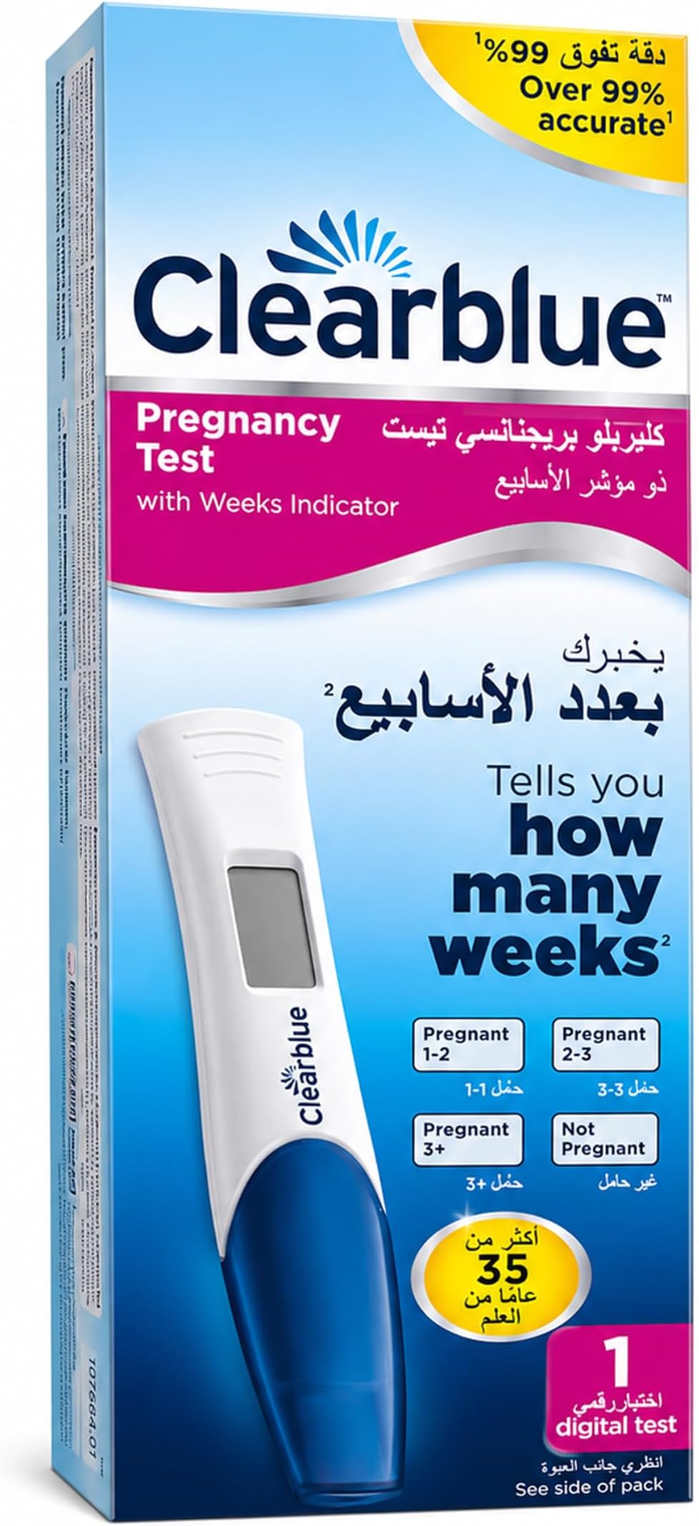 Digital Pregnancy Test with Conception Indicator 2 Test