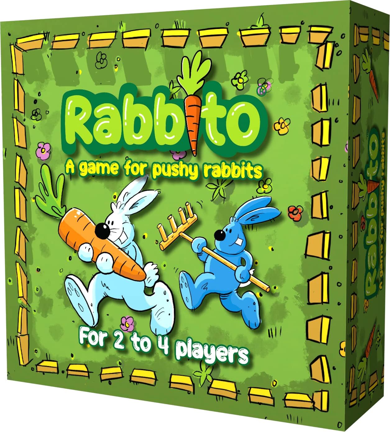 Rabbito – Un juego para conejos apretados – Tira los dados, empuja las ...