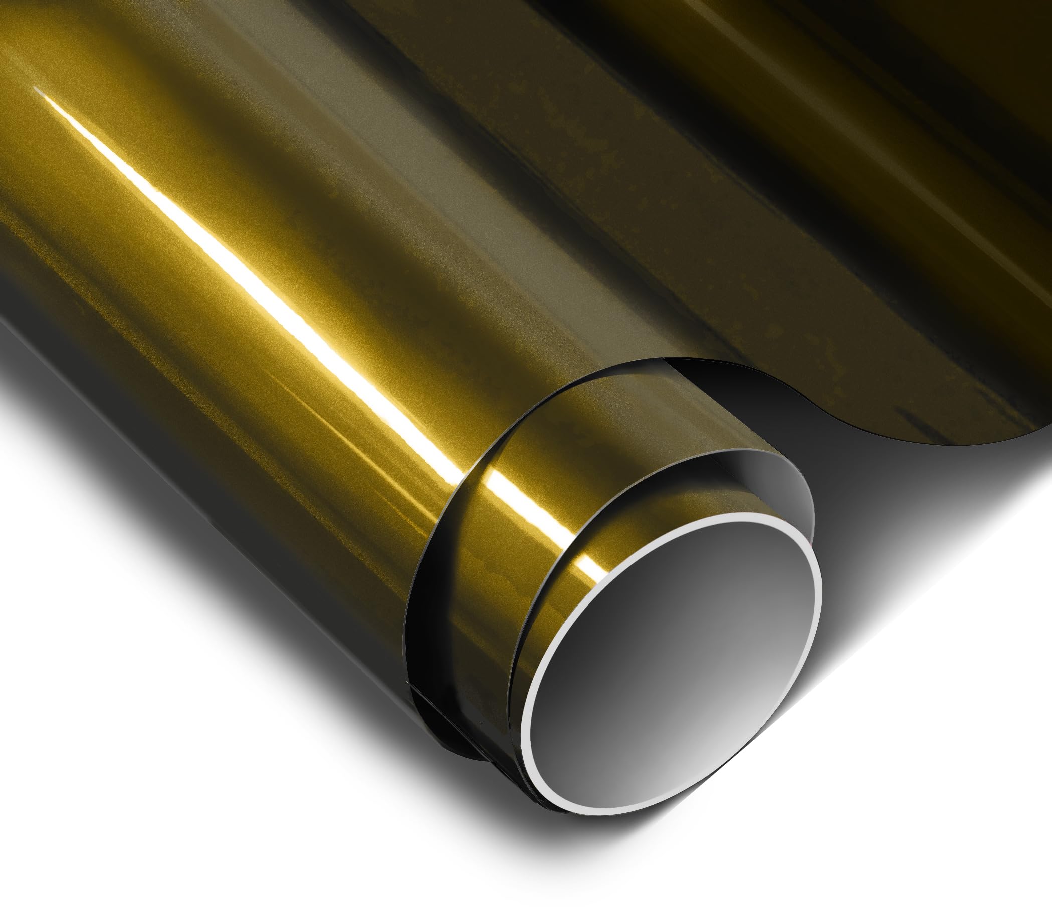 ColorFusion PPF by VViViD, Gloss Gold Metallic Midnight Sun Dry Apply PPF Vinyl Car Wrap Roll 60ft x 4.9ft