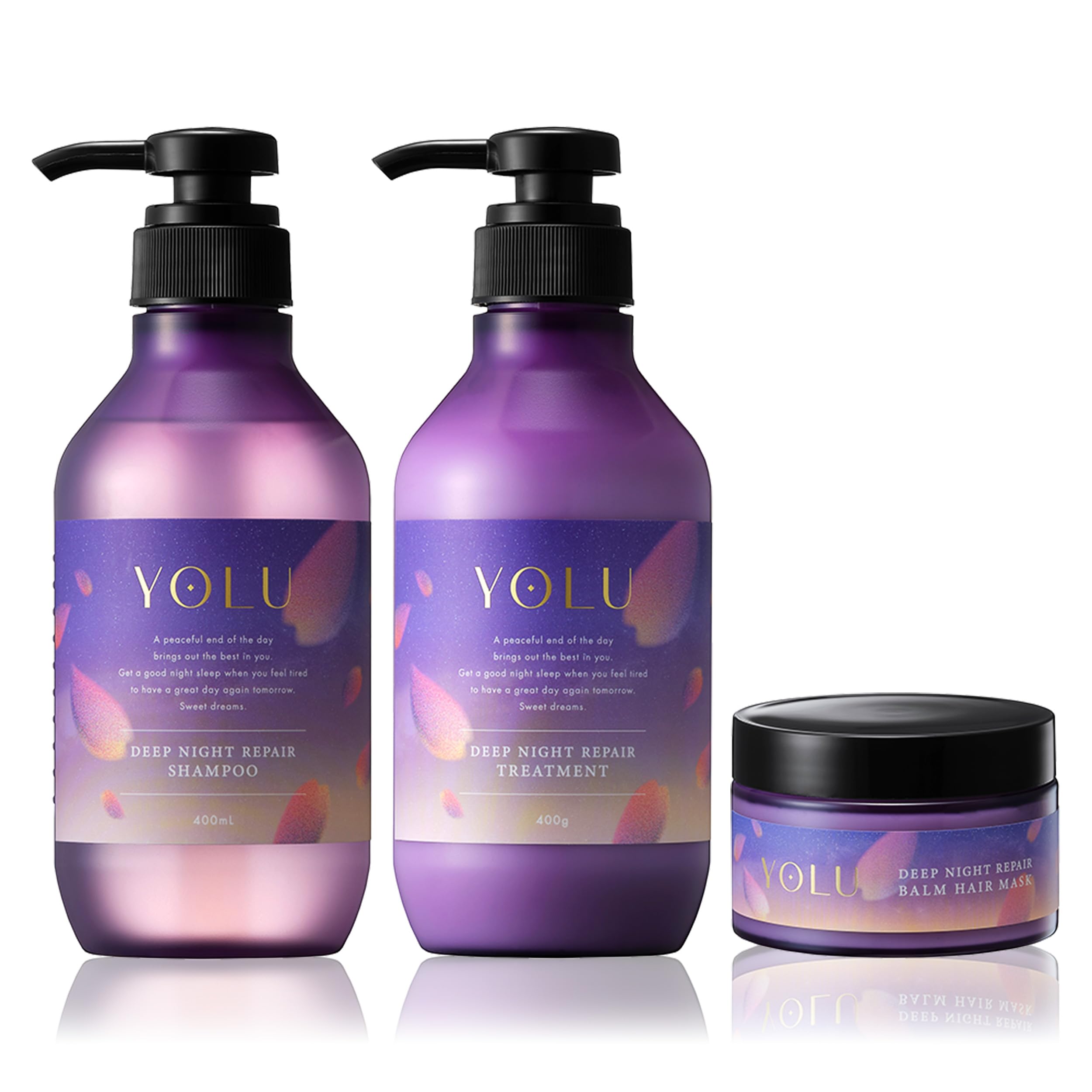 Amazon | [2024年春限定] YOLU ヨル 夜間美容 3点セット シャンプー 