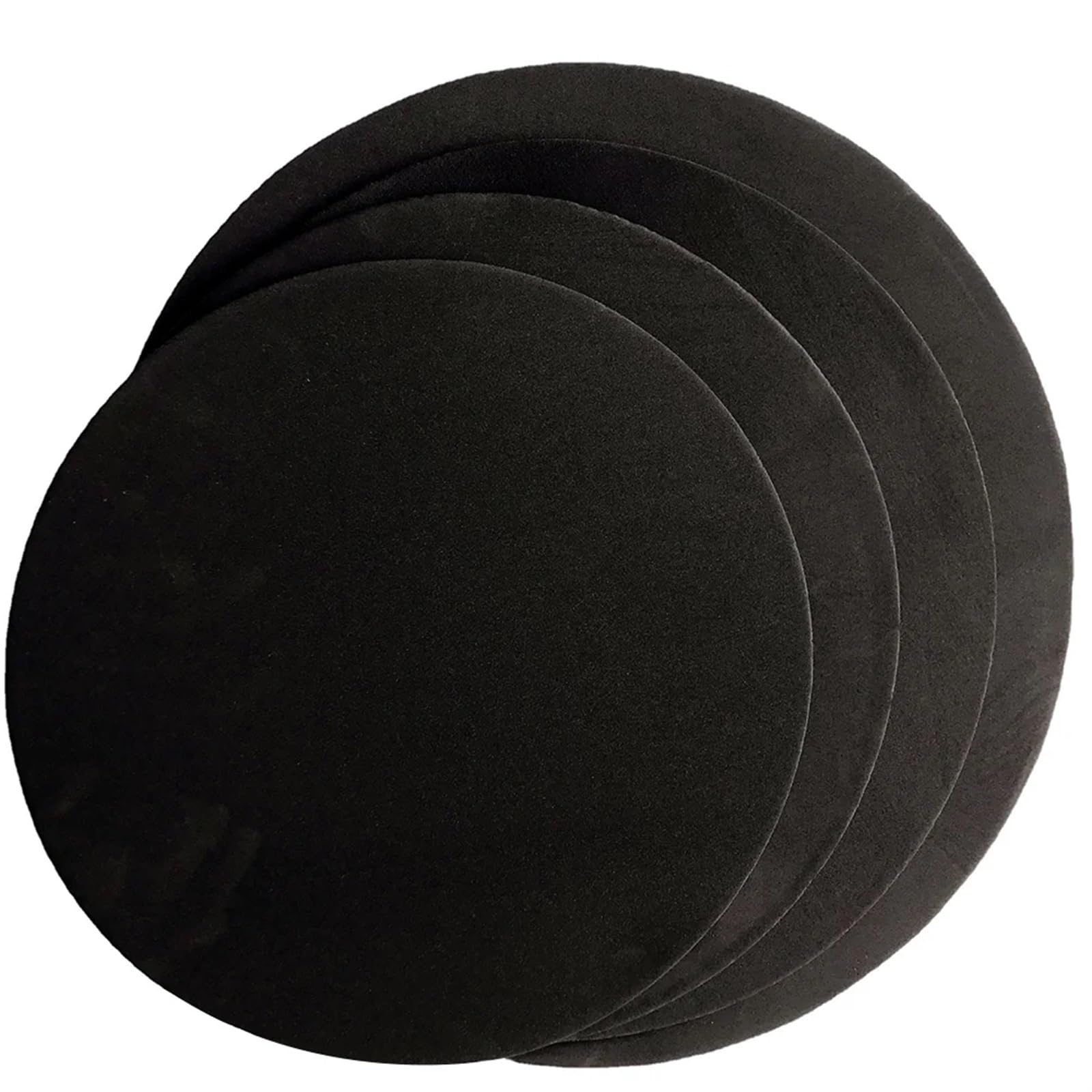 Silenciador De Batería Almohadilla de insonorización de tambor, Kit de trampa for práctica de música, reducción de ruido, Tenor, espuma de 12 pulgadas, silenciador, equipo silenciador 14 13, 4 Uds. Pa