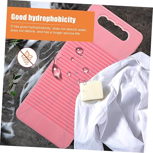 Miniatura 4 de Cabilock Tabla de lavandería Lavado de manos Herramientas de ropa antideslizante Washboard para uso doméstico Estilo aleatorio