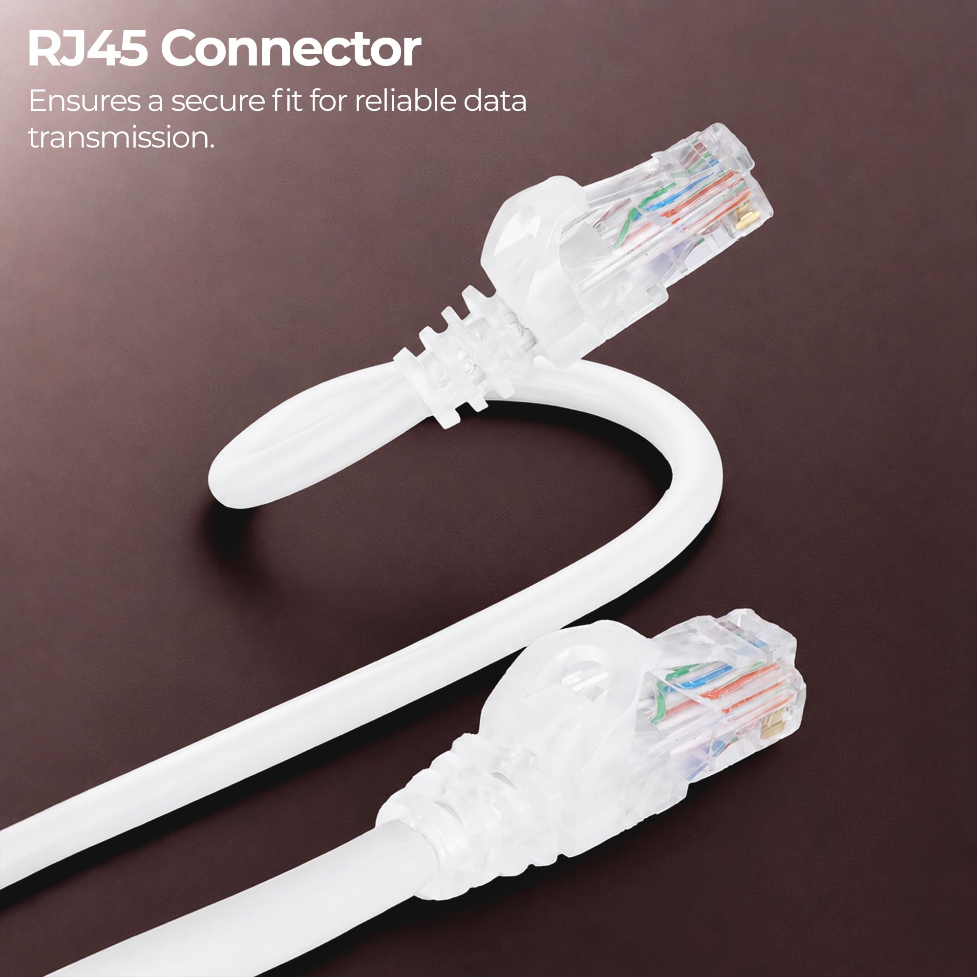 Zebronics Cat 6 Ethernet Cable, 10 Gbps, 20 Meter, UTP, RJ45 LAN Cable, for Routers, POE Switch, IP Phones, PC & Laptops (PC4PCAT6, 20M) — Amazon image 4