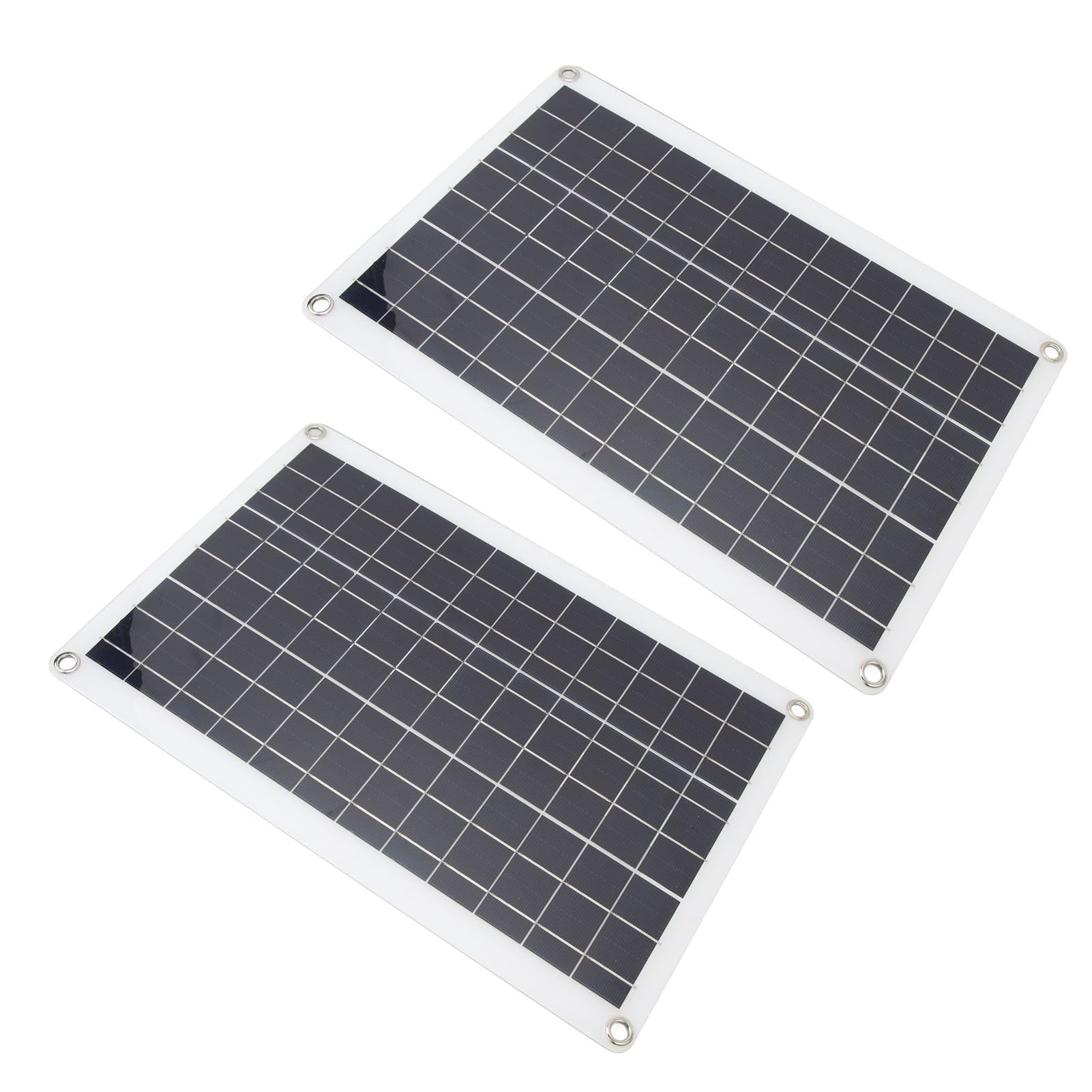 Fafeicy Kit Pannello Solare Policristallino 18W 18V, con Uscita USB Type