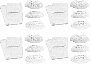 Kärcher Frottee-Tuchset für Dampfreiniger 5-teilig, 4er Pack (4 x 5 Tücher)