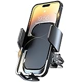 Cual es el Mejor Soporte para Móvil de Coche 4 Eono Soporte Móvil Coche, Soporte de Teléfono para Rejilla de Ventilación con Rotación 360°, Sujeta Movil Coche Compatible con iPhone 12/13/ 14 Plus Pro Pro MAX, Samsung Más