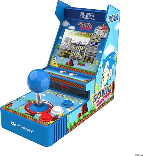 Miniatura 6 de My Arcade Pac-Man Joystick Player:Officially Licensed Retro Gaming Console, 2 Game Modes Classic Arcade Machine