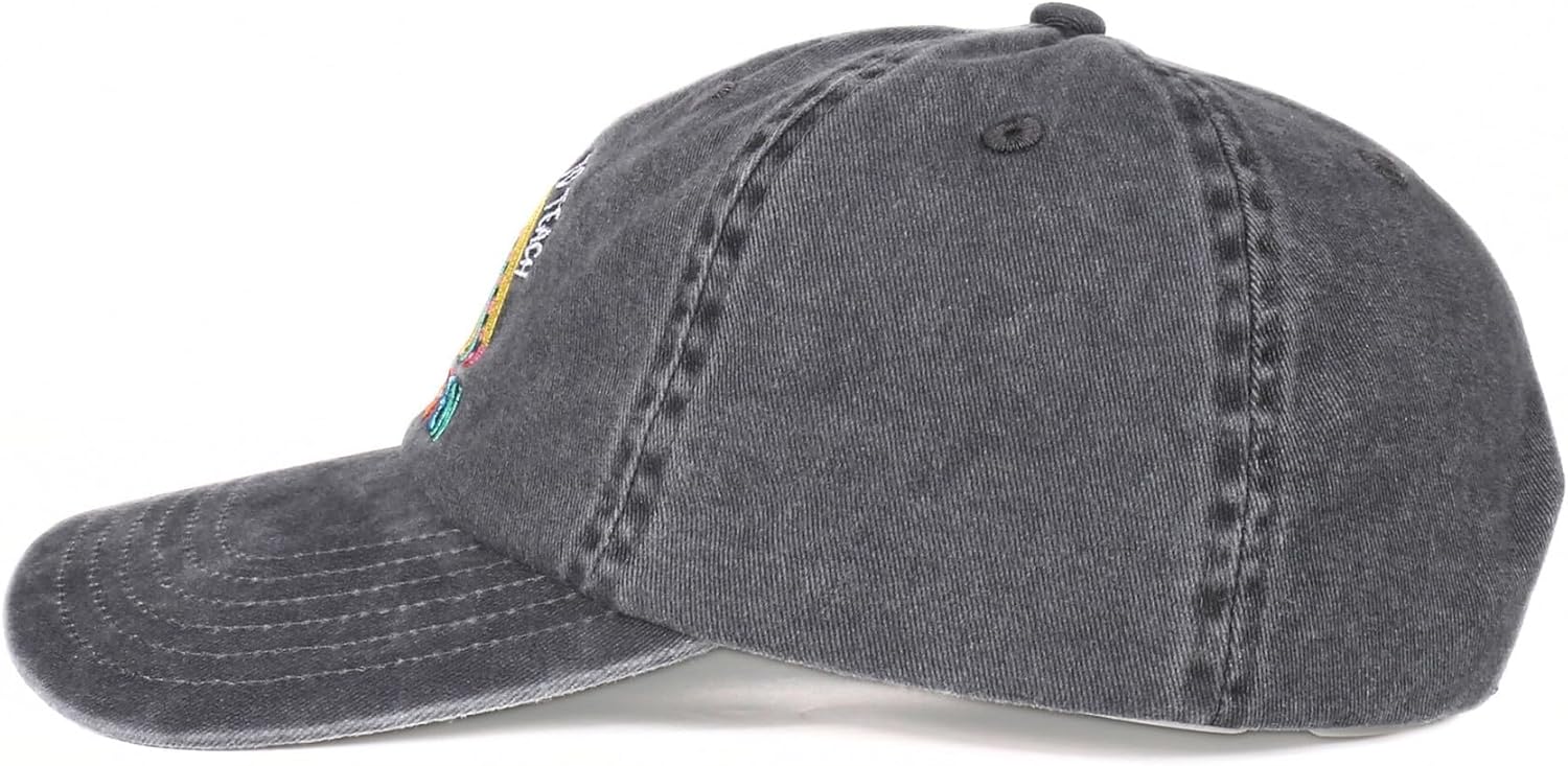 InnoBeta Kindergarten Teacher Gifts, Adjustable Embroidered Baseball Hat for Teacher Appreciation Day, Birthday, Thanksgiving, Christmas Grey - Image 9