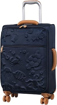 it luggage Aquatic - Maleta mediana con 8 ruedas, semi expansible, ligera),  12-2267-08GLO50-S026 : Ropa, Zapatos y Joyería - Amazon.com