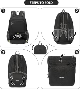 MRPLUM 30L Rucksack Foldable Ultralight Packable Backpack