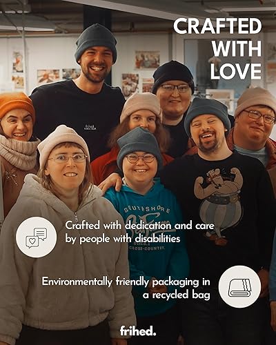 Miniatura 5 de frihed. Sombrero de sauna - Hecho de lana batanada - 100% lana de oveja - Accesorio de sauna premium - Talla flexible - Fabricado en Alemania